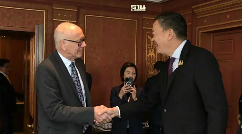 นายกฯ ถก ผู้บริหารโฟล์ค-อินฟินีออนฯ ชวนลงทุนระยะยาวในไทย นายกฯ ถก ผู้บริหารโฟล์ค-อินฟินีออนฯ ชวนลงทุนระยะยาวในไทย