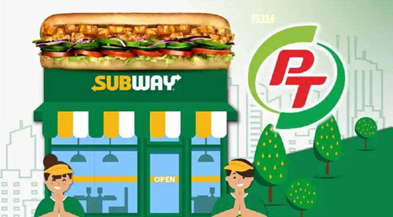 PTG ลุยธุรกิจ Non-Oil ทุ่ม 35 ล้านซื้อแฟรนไชส์แซนด์วิชดัง "Subway" PTG ลุยธุรกิจ Non-Oil ทุ่ม 35 ล้านซื้อแฟรนไชส์แซนด์วิชดัง "Subway"