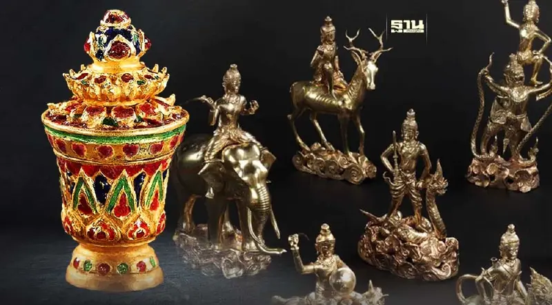 ปีละครั้ง เปิดสรงน้ำ "พระธาตุ-เทวดานพเคราะห์" 12-14 เม.ย.67