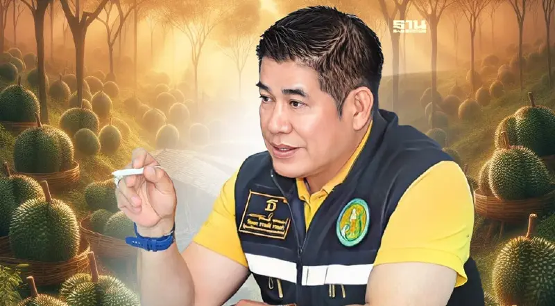 เกษตรฯ ตั้งเป้าส่งออกทุเรียนทะลุ 1.3 แสนล้าน
