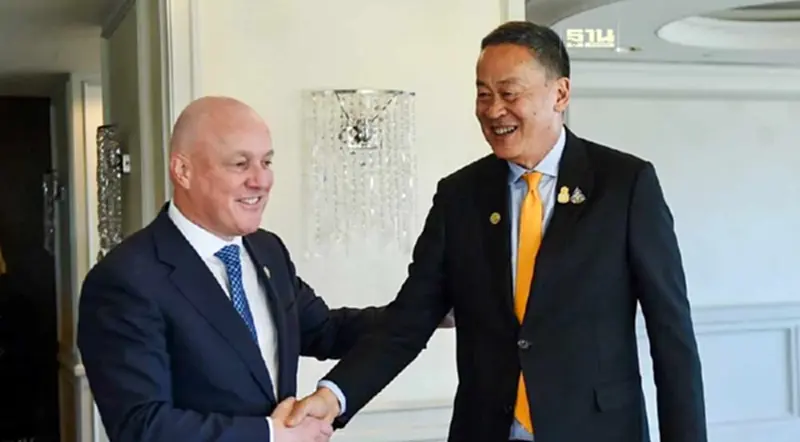 "เศรษฐา" ถกนายกฯนิวซีแลนด์ ยกระดับความสัมพันธ์ 2 ประเทศ พรุ่งนี้ "เศรษฐา" ถกนายกฯนิวซีแลนด์ ยกระดับความสัมพันธ์ 2 ประเทศ พรุ่งนี้