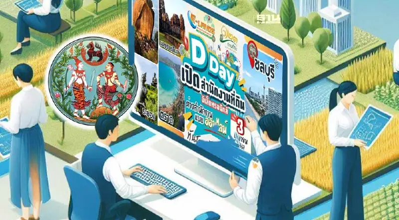 เปิดเพิ่ม “สำนักงานที่ดินอิเล็กทรอนิกส์” จดทะเบียนต่างสำนักงานแบบออนไลน์