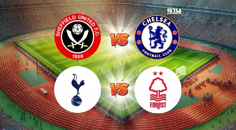 ดูบอลสด เชฟฯยู VS เชลซี -สเปอร์ส VS ฟอเรสต์ ถ่ายทอดสดพรีเมียร์ลีก 23.30 น.