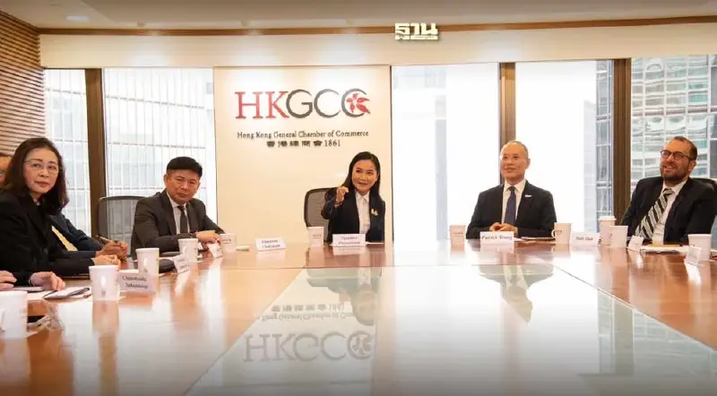 หอการค้าฮ่องกงสนใจลงทุนอุตสาหกรรมบริการทางการเงินในไทย