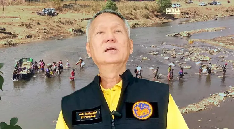 ผู้ว่าฯตากชี้ สถานการณ์สู้รบในเมียนมาดีขึ้น ผู้ลี้ภัยหนีเข้าไทย 3,000 คน