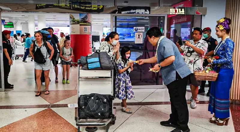 สงกรานต์เชียงใหม่คึกคัก เที่ยวบิน-ผู้โดยสารเพิ่ม  PM 2.5  ดีขึ้น