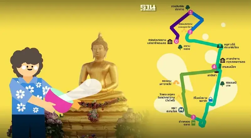 สงกรานต์กทม.เช็คเส้นทางขบวนรถอัญเชิญพระพุทธสิหิงค์ 12 เม.ย.นี้