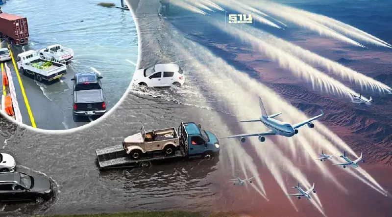ดูไบน้ำท่วม ใช่ผลจากเทคโนโลยีเร่งฝนตก "Cloud Seeding" ?
