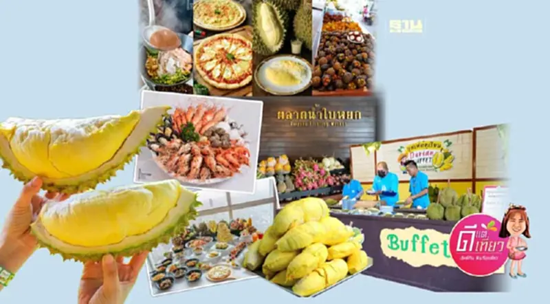 เปิดพิกัด "บุฟเฟ่ต์ทุเรียน 2567" กินไม่อั้นหนึ่งปีมีครั้งเดียว เปิดพิกัด "บุฟเฟ่ต์ทุเรียน 2567" กินไม่อั้นหนึ่งปีมีครั้งเดียว