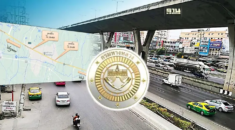 แขวงทางหลวงสมุทรปราการ แจ้งปิดจุดกลับรถป้องกันอุบัติเหตุสงกรานต์ 2567