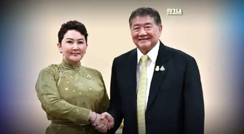 ”ภูมิธรรม“ ถก รมต.กต.มองโกเลีย ดันมูลค่าการค้าทะลุ 100 ล้านดอลลาร์ ภายในปี 2570 ”ภูมิธรรม“ ถก รมต.กต.มองโกเลีย ดันมูลค่าการค้าทะลุ 100 ล้านดอลลาร์ ภายในปี 2570