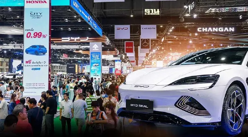 บางกอก มอเตอร์โชว์ 2024 ยอดจอง EV ทะลุ 17,000 คัน แชร์ 32% จากรถทั้งงาน