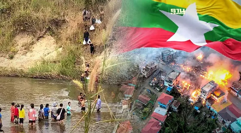 บัวแก้วยันพร้อมช่วยเหลือด้านมนุษยธรรมผู้อพยพหนีภัยสงครามจากเมียวดี