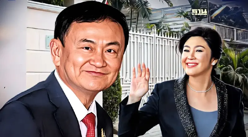 "ทักษิณ" แย้มปีหน้า "ยิ่งลักษณ์" กลับไทยมาทำบุญสงกรานต์ด้วยกัน