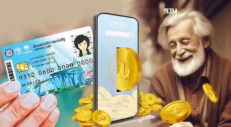 แจกเงินดิจิทัล 10,000 บาท รับคนถือบัตรสวัสดิการแห่งรัฐ บัตรคนจน ผู้สูงอายุ