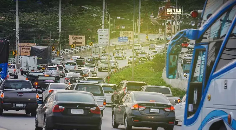 กรมทางหลวง เคาะเวลาทองเดินทาง "สงกรานต์ 2567" หลีกเลี่ยงรถติด