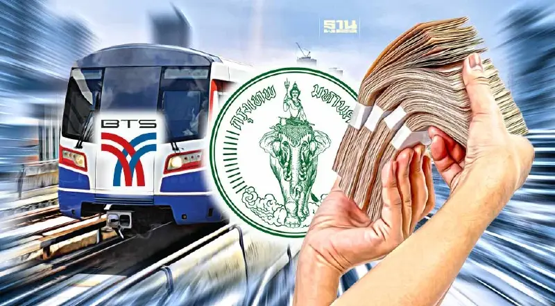 บีทีเอสเฮ “กทม.” ควักเงิน 2.3 หมื่นล้าน จ่ายหนี้ “รถไฟฟ้าสายสีเขียว”