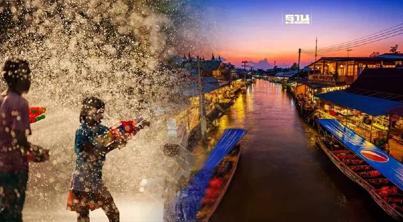 เที่ยวสงกรานต์ อัมพวา แม่กลอง 2567 เต็มอิ่มวิถีไทย ย้อนยุค ดนตรีในสวน