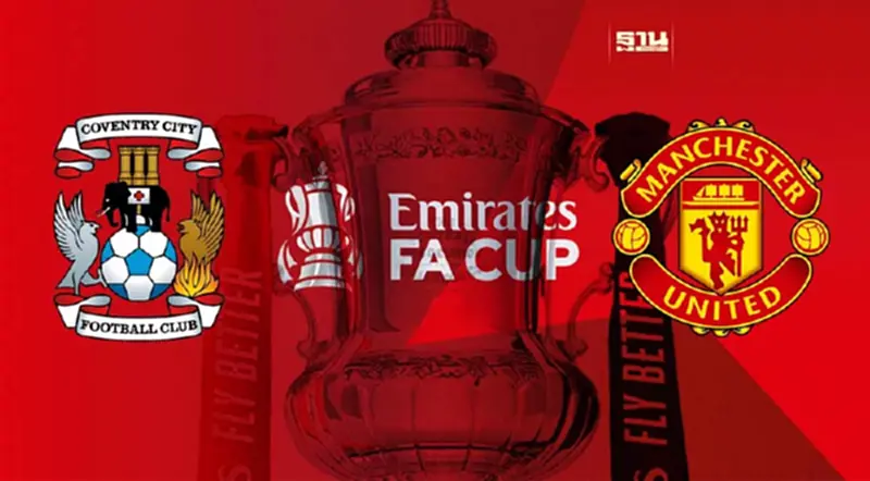 ถ่ายทอดสด FA Cup โคเวนทรี VS แมนยู เช็ค 11 ตัวจริง ช่องดูบอลสดเอฟเอ คัพ 21.30 น. ถ่ายทอดสด FA Cup โคเวนทรี VS แมนยู เช็ค 11 ตัวจริง ช่องดูบอลสดเอฟเอ คัพ 21.30 น.