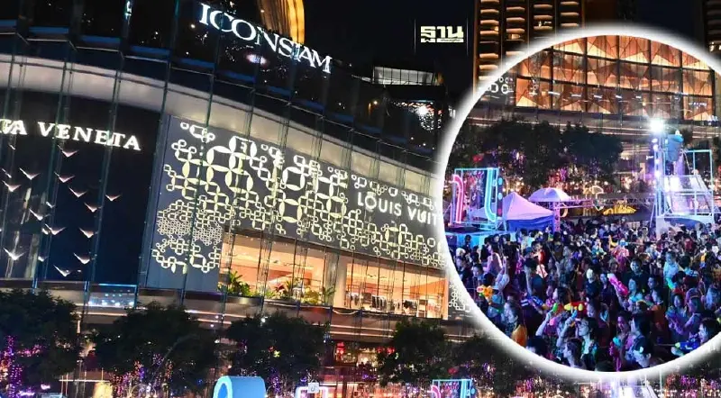 สงกรานต์ 2567 ไอคอนสยาม จัดสาดน้ำต่อเนื่องถึง 21 เม.ย.นี้