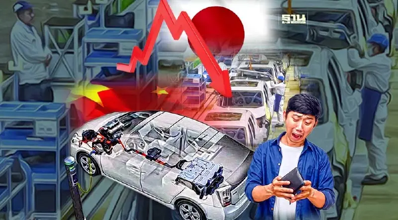 ค่ายรถญี่ปุ่นยอดร่วง - BOI เร่งจีนปั้นซัพพลายเชน EV