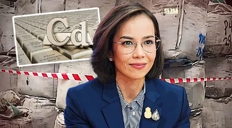 “พิมพ์ภัทรา” สั่งย้ายด่วน “อุตสาหกรรมตาก” เซ่นพิษลอบขนแคดเมียม 1.5 หมื่นตัน “พิมพ์ภัทรา” สั่งย้ายด่วน “อุตสาหกรรมตาก” เซ่นพิษลอบขนแคดเมียม 1.5 หมื่นตัน
