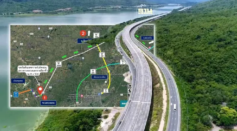 “มอเตอร์เวย์ M6” เปิดใช้ช่วงเทศกาลสงกรานต์ 2567 เช็กพิกัดเส้นทางขาออก “มอเตอร์เวย์ M6” เปิดใช้ช่วงเทศกาลสงกรานต์ 2567 เช็กพิกัดเส้นทางขาออก