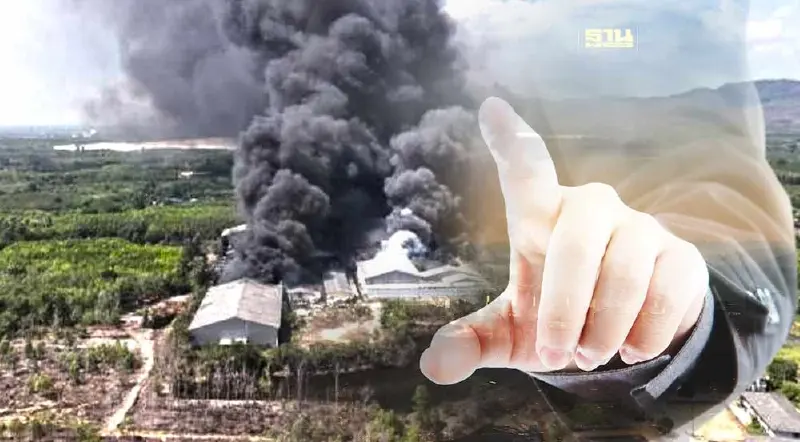 ประกาศ "พื้นที่ประสบภัยสาธารณภัย" 2 ตำบลใกล้โรงงานเก็บสารเคมีไฟไหม้ระยอง