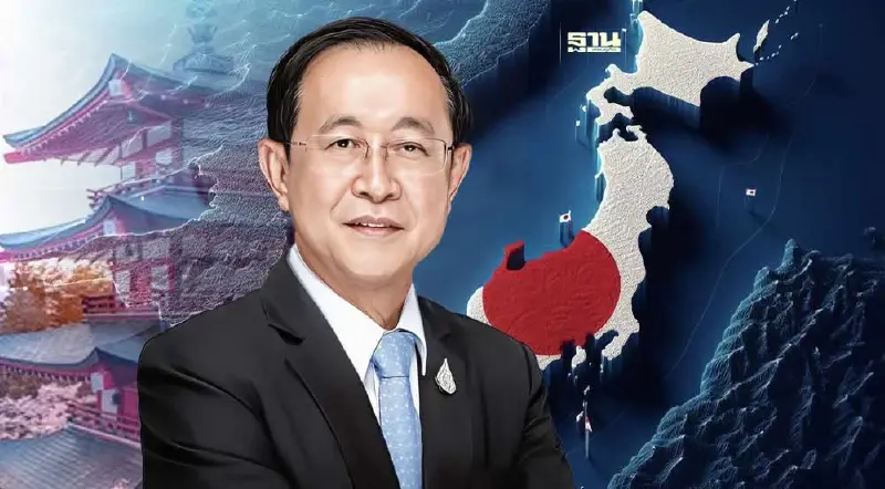 ญี่ปุ่นมอบเครื่องราชฯ มงกุฏแสงแห่งอาทิตย์ ชั้นที่ 2 แก่ อาคม เติมพิทยาไพสิฐ