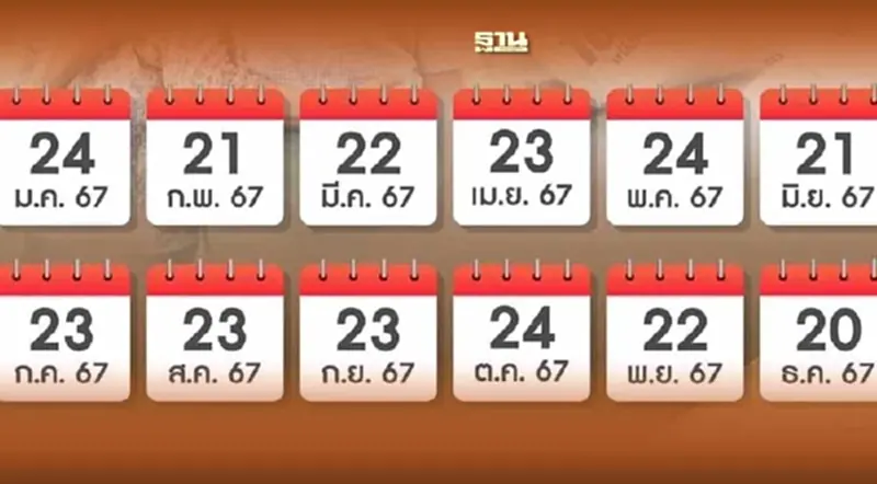 ปฏิทินจ่ายเงินบำนาญ 2567 อัพเดทวันโอนเงิน หลังรัฐฯจ่ายเงินช่วยค่าครองชีพ ปฏิทินจ่ายเงินบำนาญ 2567 อัพเดทวันโอนเงิน หลังรัฐฯจ่ายเงินช่วยค่าครองชีพ