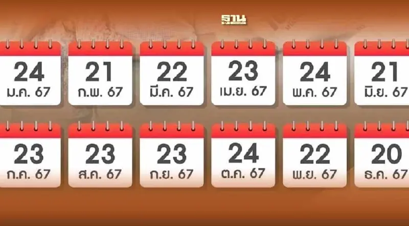 ปฏิทินจ่ายเงินบำนาญ 2567 อัพเดทวันโอนเงิน หลังรัฐฯจ่ายเงินช่วยค่าครองชีพ