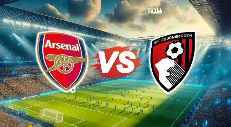 ถ่ายทอดสด อาร์เซนอล VS  บอร์นมัธ ดูบอลสดศึกพรีเมียร์ลีกเวลา 18.30 น.