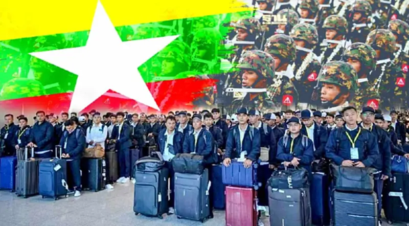 รัฐบาลเมียนมาสั่งห้ามพลเมืองชายไปทำงานในต่างประเทศ มีผลตั้งแต่ 1 พ.ค.67 รัฐบาลเมียนมาสั่งห้ามพลเมืองชายไปทำงานในต่างประเทศ มีผลตั้งแต่ 1 พ.ค.67
