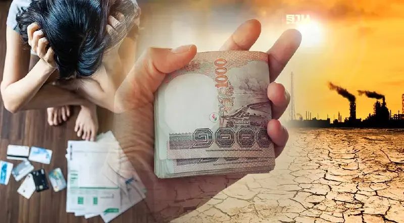 สศช.เตือนหนี้ครัวเรือน โลกร้อน การเงินผันผวน เสี่ยงทุบเศรษฐกิจทั้งปี 2567