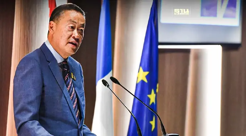 เศรษฐา ประกาศพร้อมรับนักลงทุนฝรั่งเศส ขอแรงดัน FTA ไทย-อียู