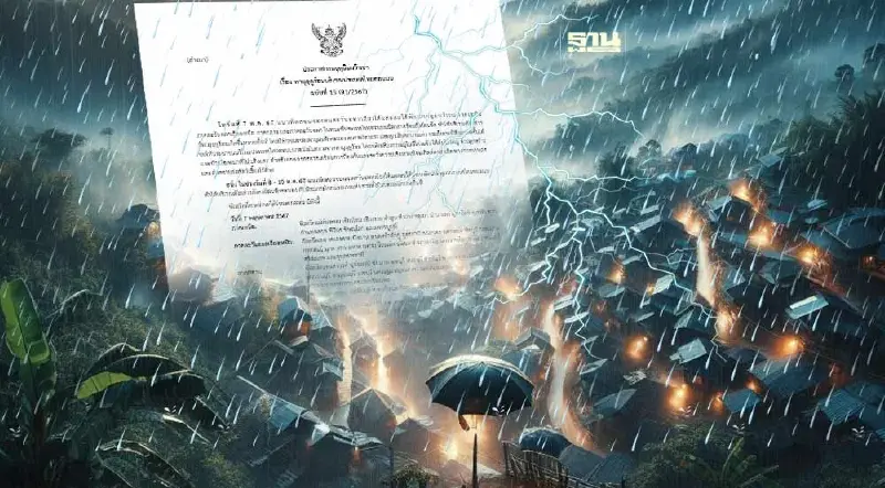 ประกาศอุตุ ฯ เตือน "เหนือ อีสาน กลาง ตอ." รับมือพายุฤดูร้อนถล่ม  เช็ครายจังหวัด