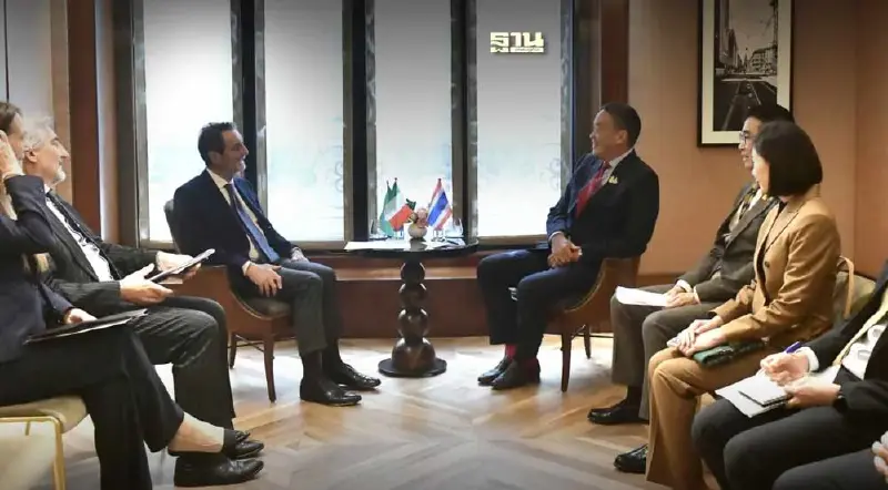 เศรษฐา ชวนเอกชนอิตาลีย้ายฐานลงทุนไทย พัฒนาเกษตร พลังงาน อิเล็กฯ EV