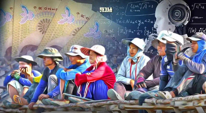 ม.หอการค้าฯ ชี้ ขึ้นค่าแรง 400 บาท เสี่ยงเงินเฟ้อสูง เอกชนลดพนักงานใช้ AI แทน