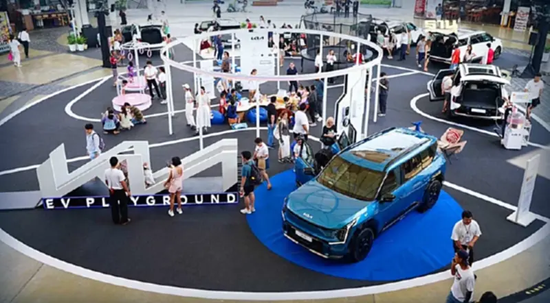 KIA EV Playground เปิดสนามเด็กเล่น แต่หวังขายรถจริง KIA EV Playground เปิดสนามเด็กเล่น แต่หวังขายรถจริง