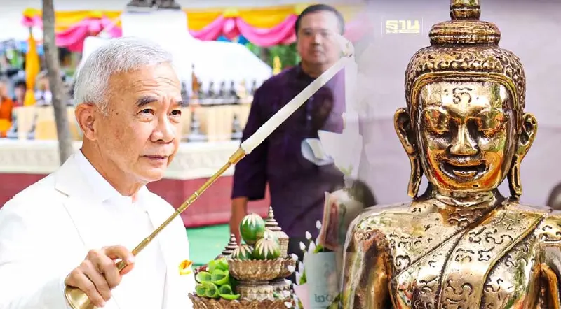 “สุวัจน์”ประธานฝ่ายฆราวาสเททองหล่อพระชัยเมือง ใหญ่ที่สุดของโคราช