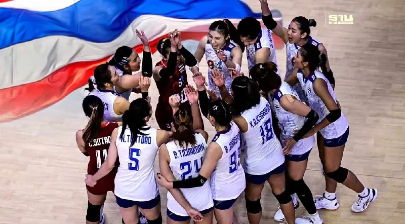 ถ่ายทอดสดวอลเลย์บอลหญิง ทีมชาติไทย พบ เกาหลีใต้ ดูสด VNL2024 คืนนี้ 03.30 น.