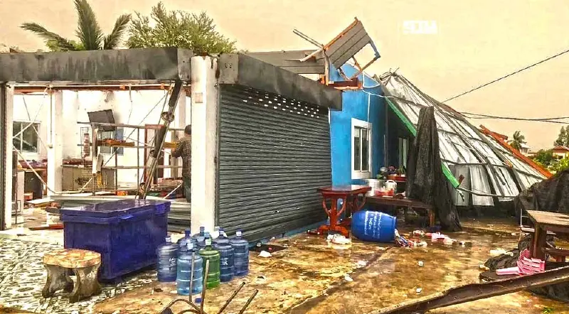 พายุฤดูร้อนถล่มนครสวรรค์ บ้านเรือนเสียหาย 249 หลังคาเรือน