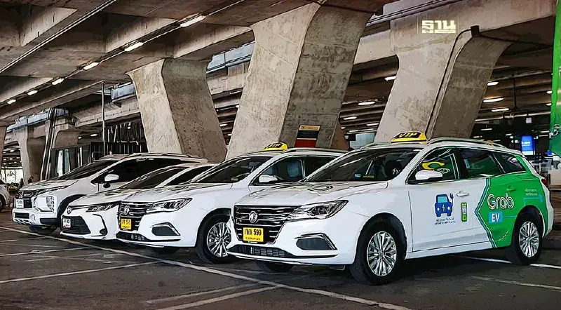 Auto Drive EV ผนึก แกร็บ หนุนคนขับ"เช่ารถแท็กซี่ไฟฟ้า"