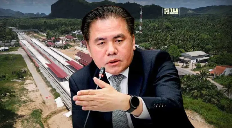 "สุรพงษ์" กางแผน "รถไฟทางคู่นครปฐม-ชุมพร" เปิดให้บริการปีนี้