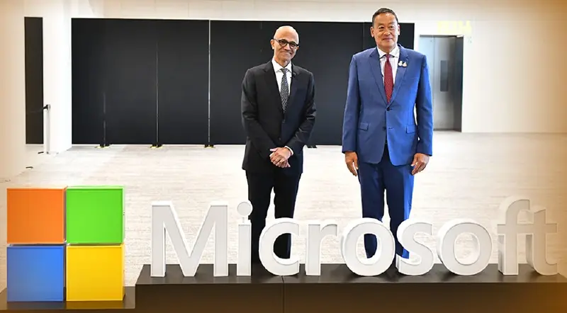 "เศรษฐา" มั่นใจดึง "ไมโครซอฟท์" ช่วยยกไทยให้เป็นฮับเศรษฐกิจดิจิทัล