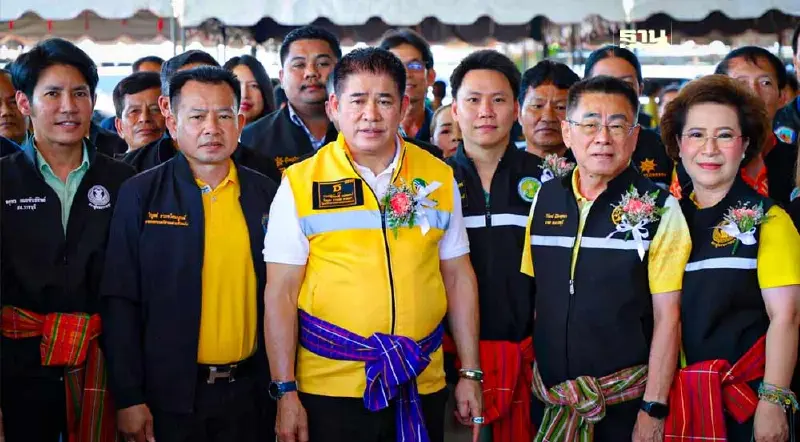 ธรรมนัส แท็กทีม อรรถกร-รัฐมนตรีช่วยเกษตรฯป้ายแดง ลุยพัฒนาแหล่งน้ำราชบุรี