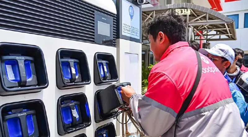 ไทยฮอนด้า ยกระดับสถานีสับเปลี่ยนแบตเตอรี Honda e:Swap ชาร์จไวขึ้น 2 เท่า ไทยฮอนด้า ยกระดับสถานีสับเปลี่ยนแบตเตอรี Honda e:Swap ชาร์จไวขึ้น 2 เท่า