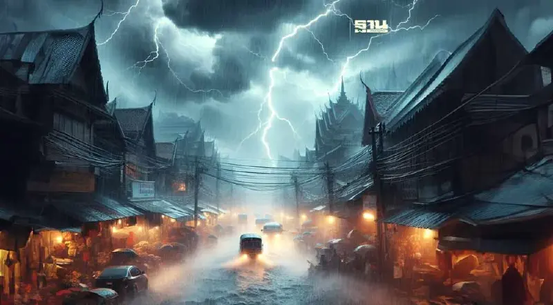 กรมอุตุฯเตือนฝนถล่มมากกว่า 40 จังหวัด ชี้จับตาพายุโซนร้อน “เอวิเนียร์”