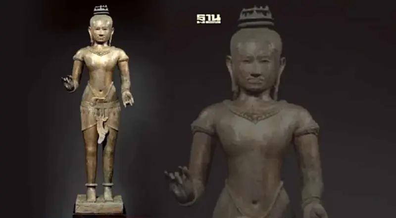 ประติมากรรมสำริด “โกลเด้น บอย” กลับถึงไทยแล้วเช้าวันนี้ ประติมากรรมสำริด “โกลเด้น บอย” กลับถึงไทยแล้วเช้าวันนี้