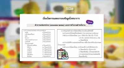 SME ต้องรู้ “ฉลากอาหาร” แบบใหม่ที่สธ. จะมีผลบังคับใช้ 2 ก.ค.67